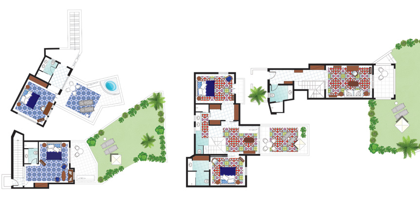two-Bedroom-Caramel-Villa-ultimate-accommodation-floorplan