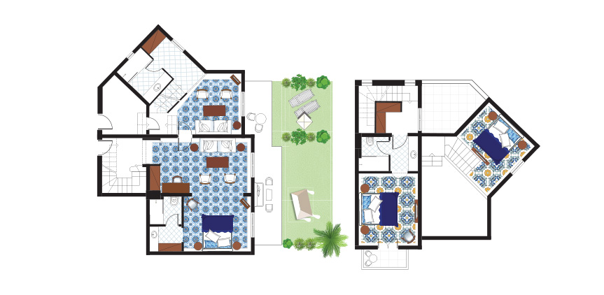 3-Bedroom-Maisonette-Beach-Villa-Floorplan